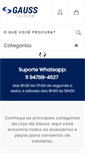 Mobile Screenshot of lojadagauss.com.br